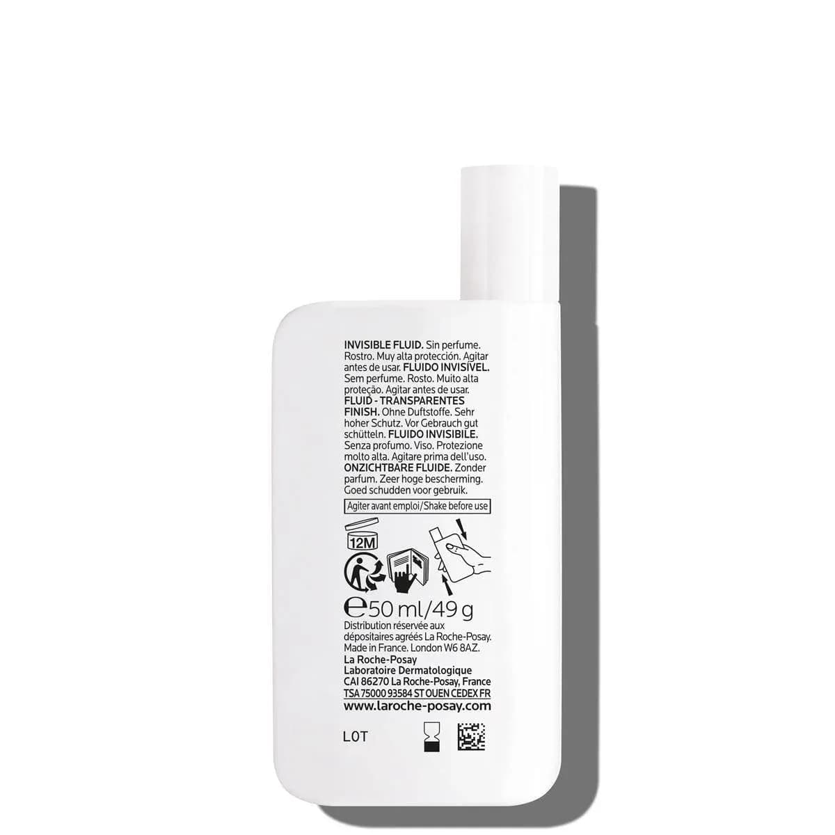 La Roche-Posay Anthelios UVMune 400 Invisible Fluid SPF50+ - alternate