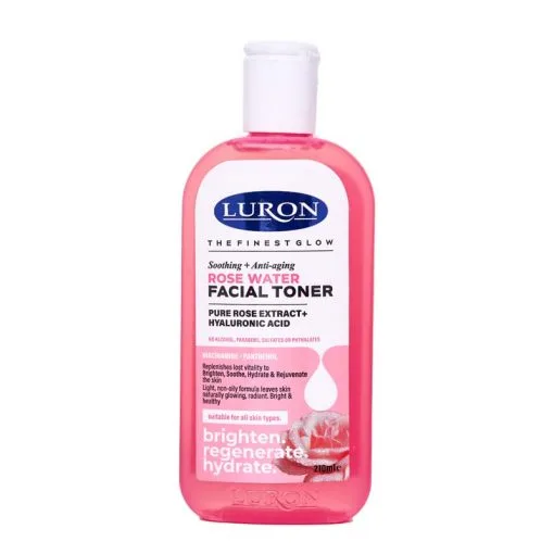 Luron Soothing + Anti-Aging Rose Water Facial Toner
