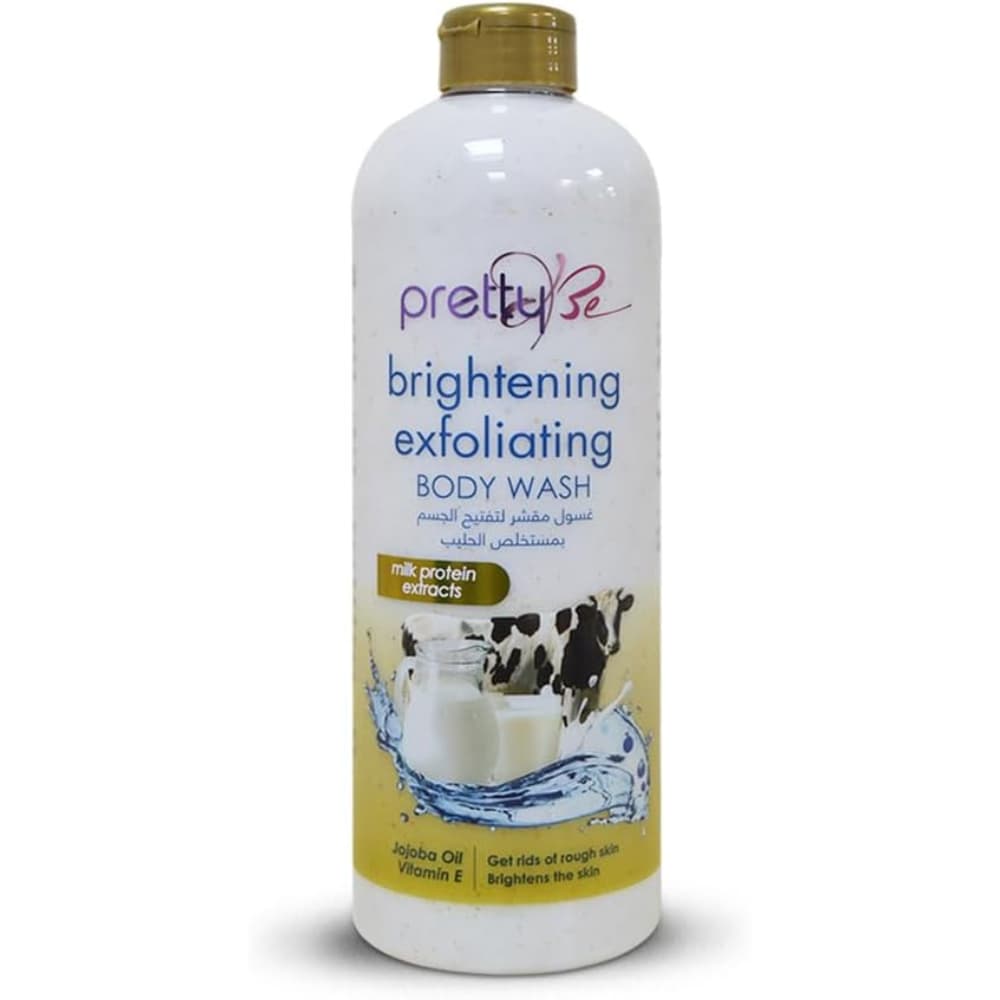 Pretty Be Brightening Exfoliating Body Wash With Milk Protein Extracts
