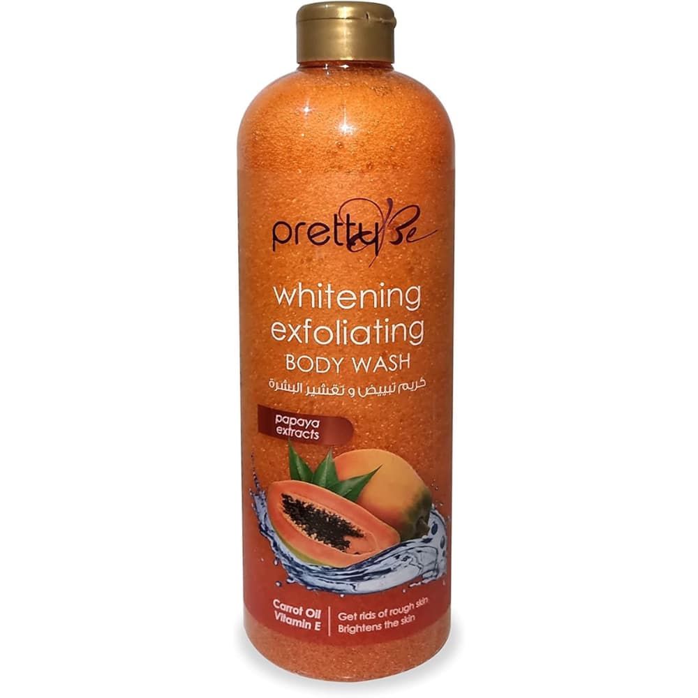 Pretty Be Brightening Exfoliating Body Wash Papaya, Carrot Oil & Vitamin E