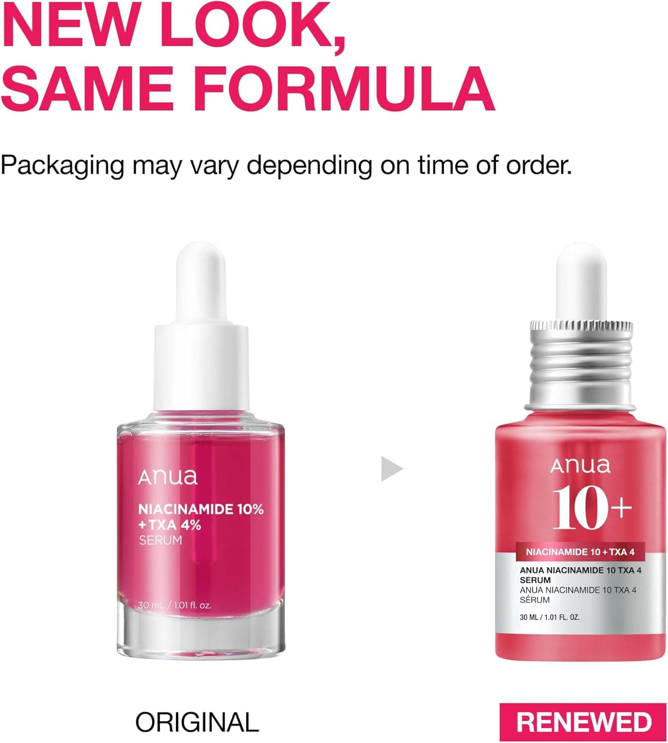 ANUA 10% Niacinamide + 4% TXA Serum (Dark Spot Correcting) - alternate