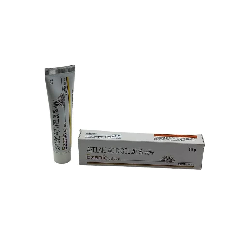 Ezanic Azelaic Acid Gel 20% – Acne Treatment & Skin Brightening Gel