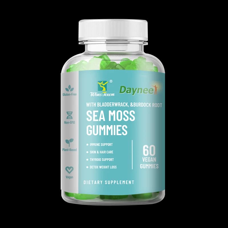 Winstown Sea Moss Gummies – Organic Irish Moss for Immune & Thyroid Support