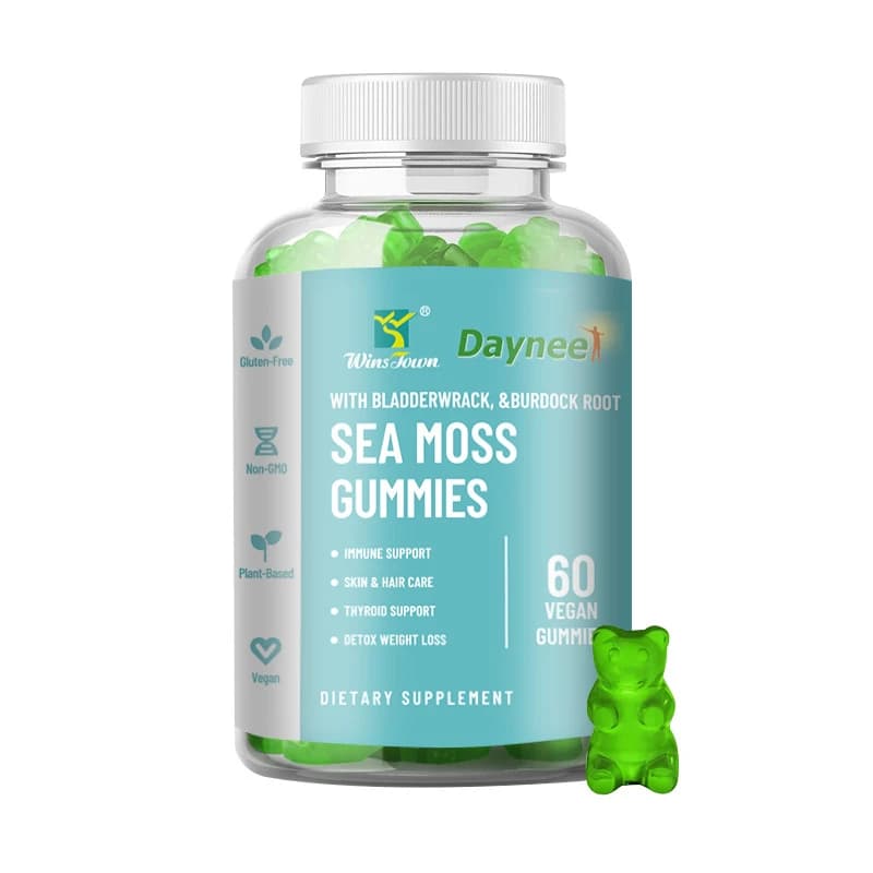 Winstown Sea Moss Gummies – Organic Irish Moss for Immune & Thyroid Support - alternate