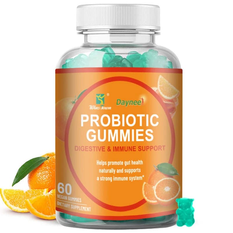 Wins Town Daynee Probiotic Gummies (60 Count) – Digestive & Immune Support - alternate