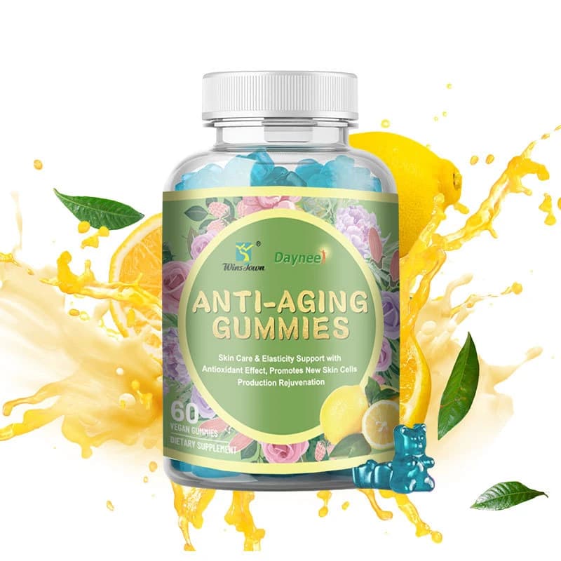Wins Town Daynee Anti-Aging Gummies (60 Count) – Skin Youth & Elasticity Support - alternate