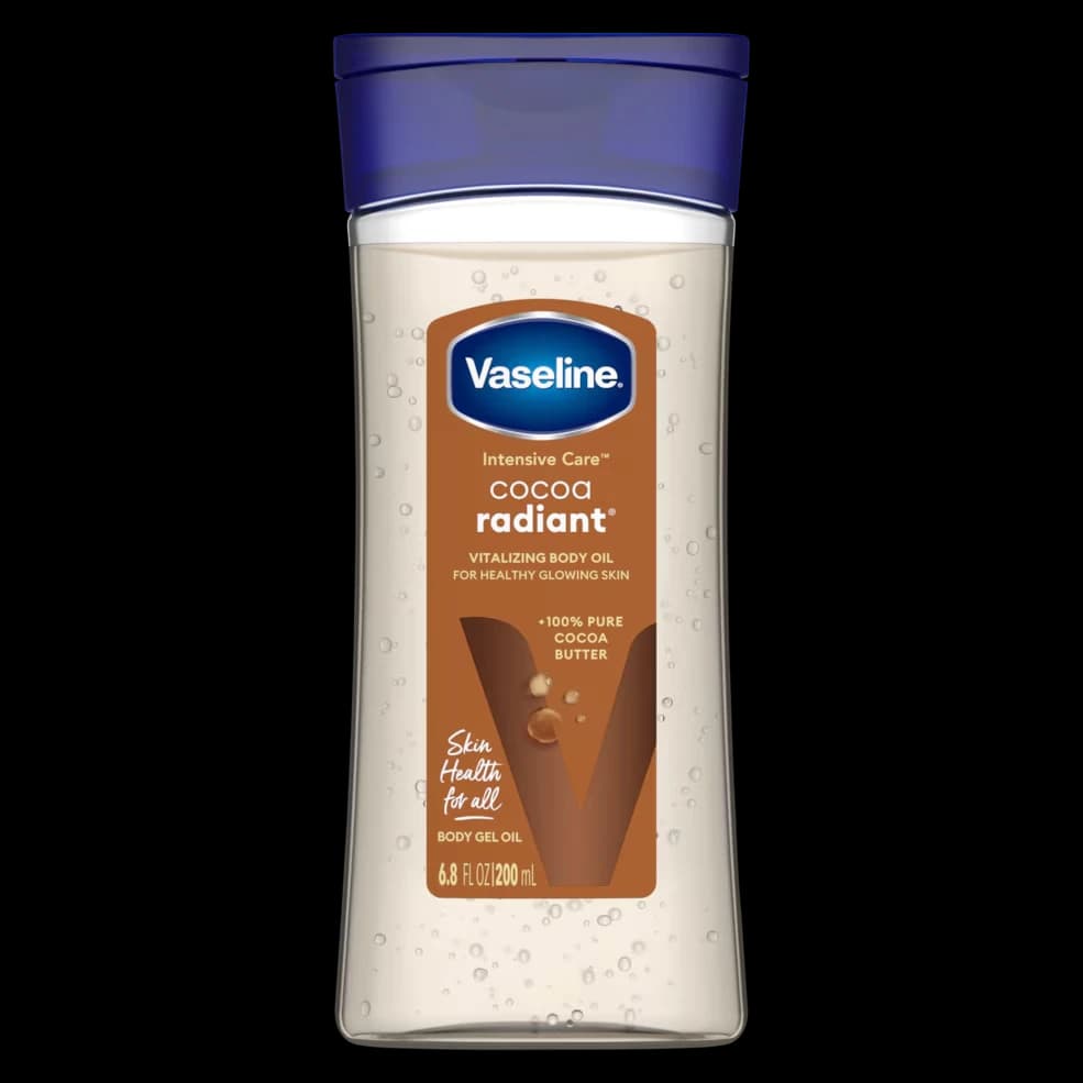 Vaseline Intensive Care Cocoa Radiant Body Gel Oil with Pure Cocoa Butter